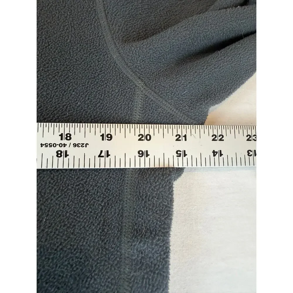The North Face Mens Fleece Quarter Zip Pullover M Gray